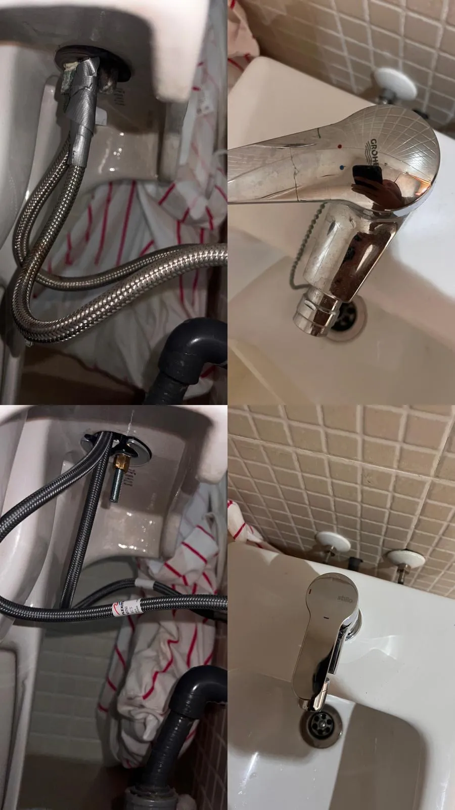 Cambio de grifería de bidé